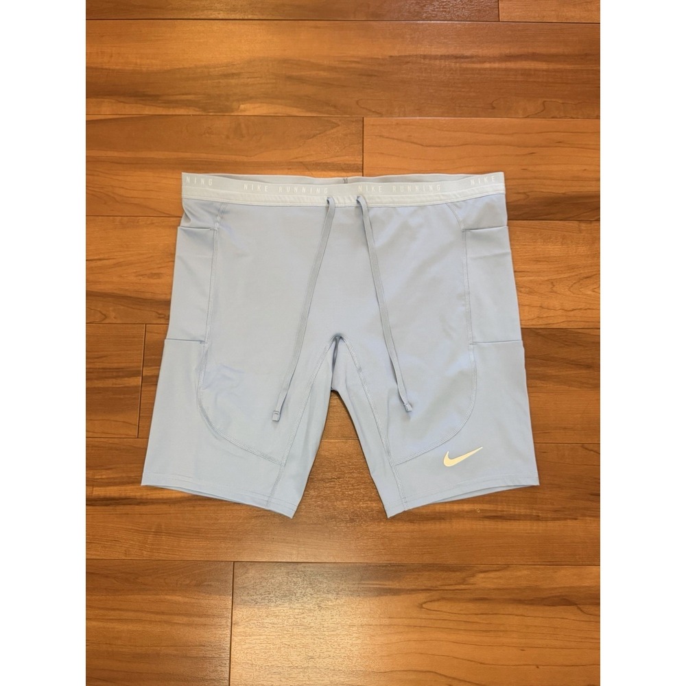 NWT Nike Pro Dri-FIT Lined Running Shorts Tights Blue IF2040-486 Men's Size XL
